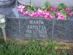 Marta <I>Greiner</I> Armetta 