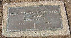 Paul Calvin “Buck” Carpenter 