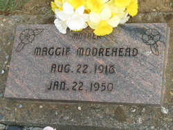 Maggie <I>James</I> Moorehead 