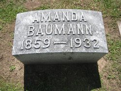 Amanda <I>Ecke</I> Baumann 