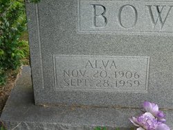 Alva Bowman 