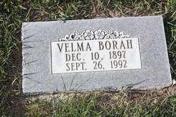 Velma Edna <I>Barber</I> Borah 