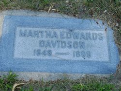 Martha <I>Pinfold</I> Edwards Davidson 