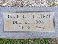 Ossie Burtam Gilstrap 