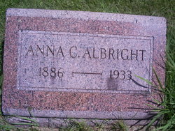 Anna Catherine <I>Werner</I> Albright 