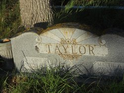 Mattie A <I>Tanner</I> Taylor 