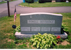 Ann Stevens <I>Powell</I> Beveridge 