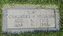 Chalmers Wilson “C. W.” Hudson 