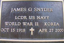 LCDR James Gardner Snyder 