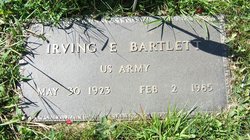 Irving E Bartlett 