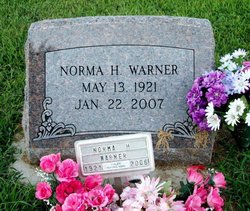Norma Helen <I>Alford</I> Warner 