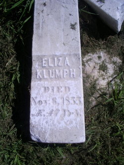 Eliza Mary <I>Eby</I> Klumph 