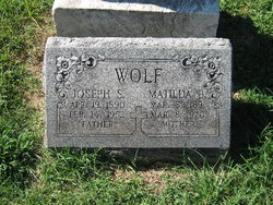 Mathilda B. <I>Kurz</I> Wolf 