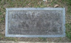 Lenora A. <I>Watson</I> Leverett 
