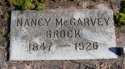 Nancy <I>McGarvey</I> Brock 