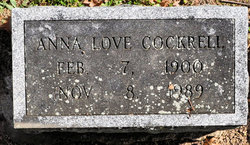 Anna Mae <I>Love</I> Cockrell 