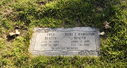 Ruby E <I>Hamilton</I> Beatty 