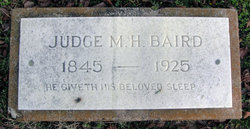 Madison Hiram “Judge” Baird 