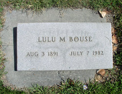 Lulu M. <I>Appelgate</I> Bouse 