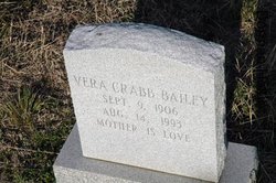 Vera <I>Crabb</I> Bailey 