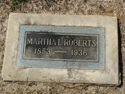 Martha Louisa <I>Draper</I> Roberts 