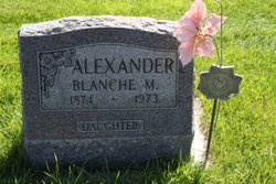 Blanche M Alexander 