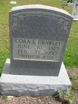 Cora Lee <I>Steen</I> Crawley 