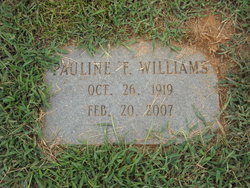 Pauline F <I>Owen</I> Williams 