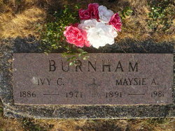 Maysie Amelia <I>Dickerson</I> Burnham 