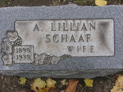 A. Lillian Schaaf 