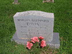 Martha Florence <I>Sheppard</I> Davis 