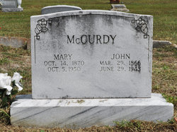 Mary Ann Emily “Molly” <I>Cradduck</I> McCurdy 