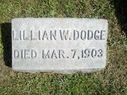 Lillian W <I>Zent</I> Dodge 