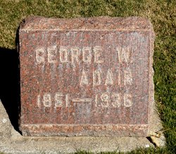 George W Adair 