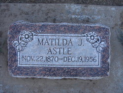 Matilda Jane <I>Danks</I> Astle 