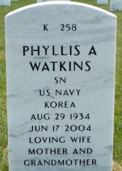 Phyllis A <I>Hunter</I> Watkins 