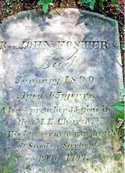 Rev John Foster Sr.