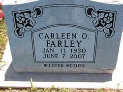 Carleen Ozetta <I>Sanders</I> Farley 