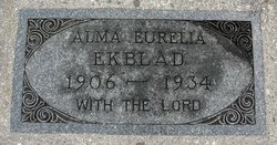 Alma Eurelia Ekblad 