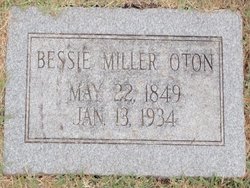 Bessie <I>Miller</I> Oton 