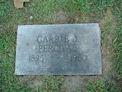 Carrie <I>Johnson</I> Percival 