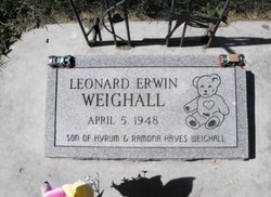 Leonard Erwin Weighall 