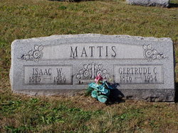 Gertrude Cleo “Gertie” <I>Bowman</I> Mattis 