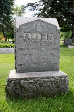 Mary J. <I>Porter</I> Allen 