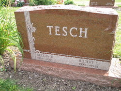 Bertha W. Hertha <I>Gutknecht</I> Tesch 