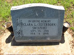 Clara L. <I>Feuerborn</I> Swinford 