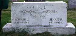Jennie H. “Aunt Jennie” <I>Johnson</I> Hill 