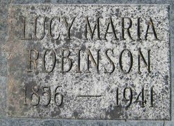 Lucy Maria <I>Robinson</I> Clark 