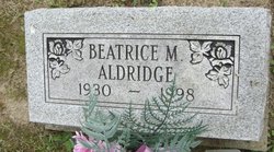Beatrice M Aldridge 