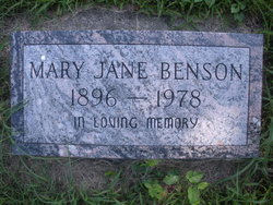 Mary Jane Benson 
